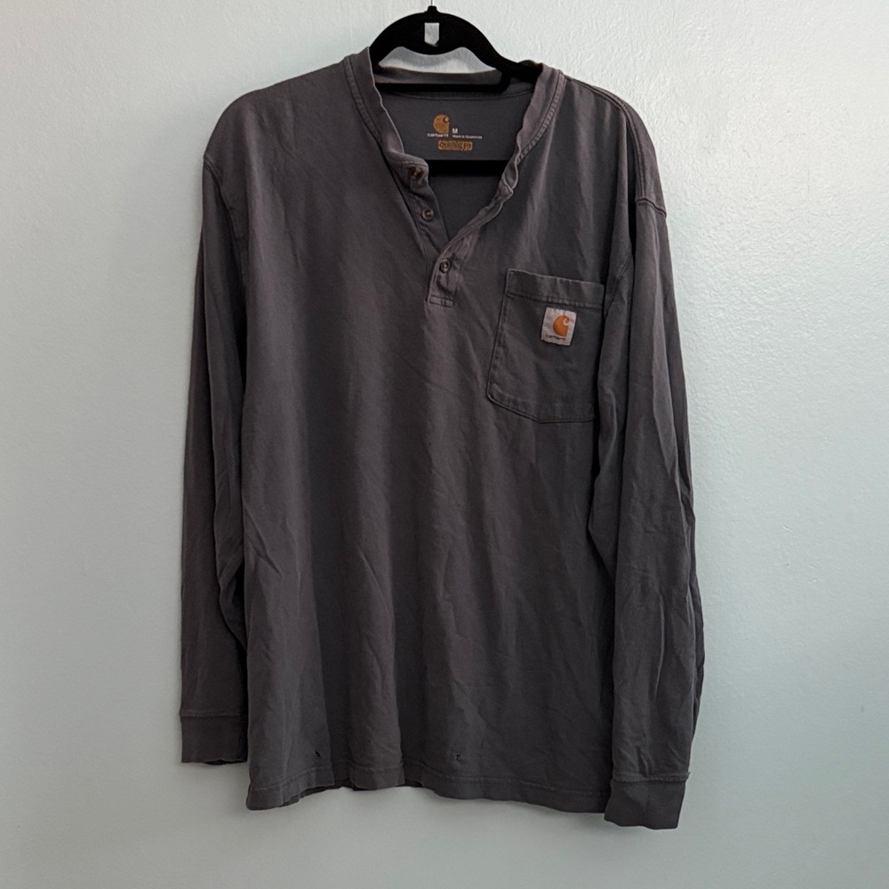 Carhartt Long Sleeve Pocket Henley T-Shirt